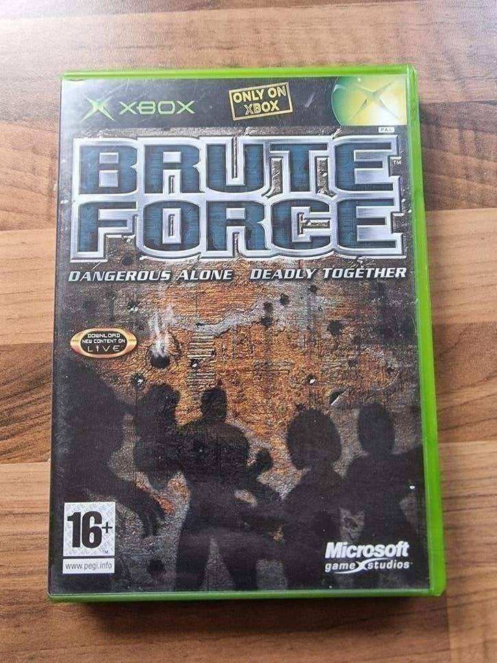 Brute force, Spelcomputers en Games, Games | Xbox Original, 1 speler, Ophalen of Verzenden, Zo goed als nieuw, Vechten
