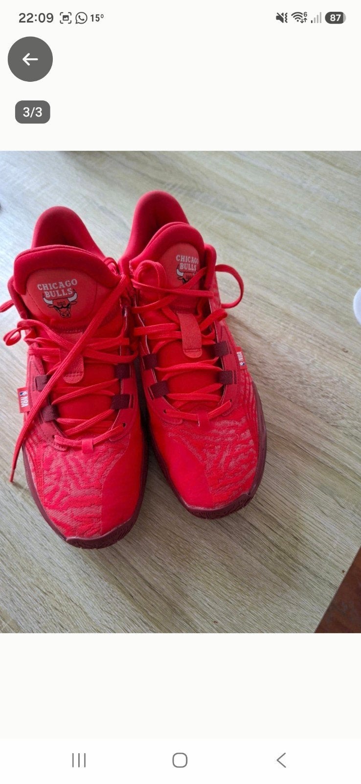 basketbal schoenen, Sport en Fitness, Ophalen, Zo goed als nieuw, Schoenen