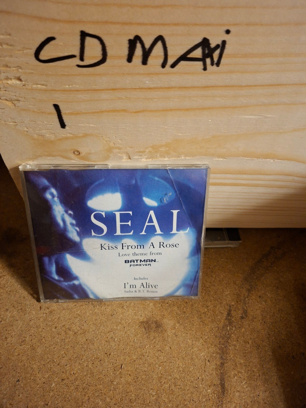 Seal - Kiss From A Rose CD Single (Batman Forever), Ophalen of Verzenden, Gebruikt, Pop, Single