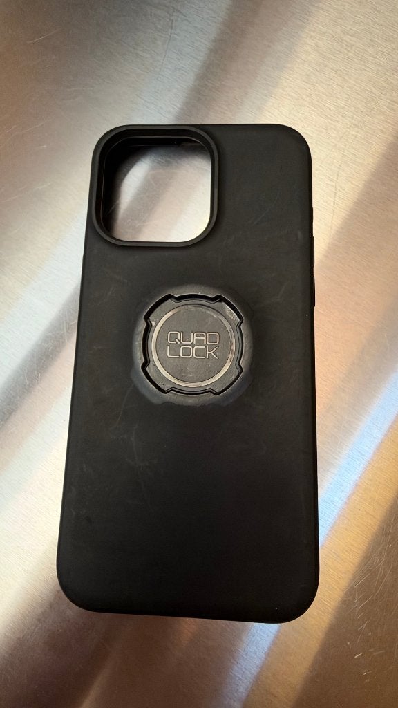 Quad Lock hoesje iPhone 15 Pro Max, Quad Lock, Hoesje of Tasje, Ophalen of Verzenden, Draadloos opladen