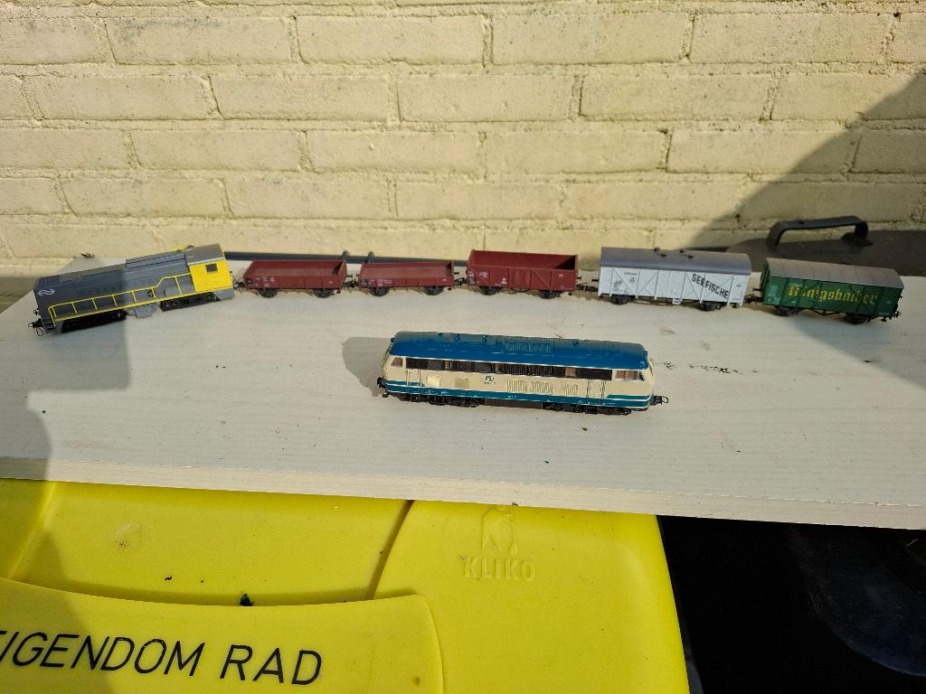 electrische trein, Hobby en Vrije tijd, Modeltreinen | H0, Overige merken, Gelijkstroom, Ophalen of Verzenden, NS