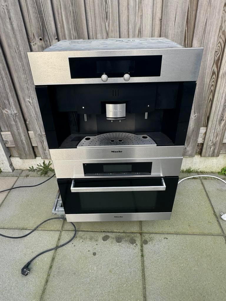 Miele combi oven /magnetron - solo stoomoven - koffiemachine, Ophalen, Minder dan 45 cm, Inbouw, Miele