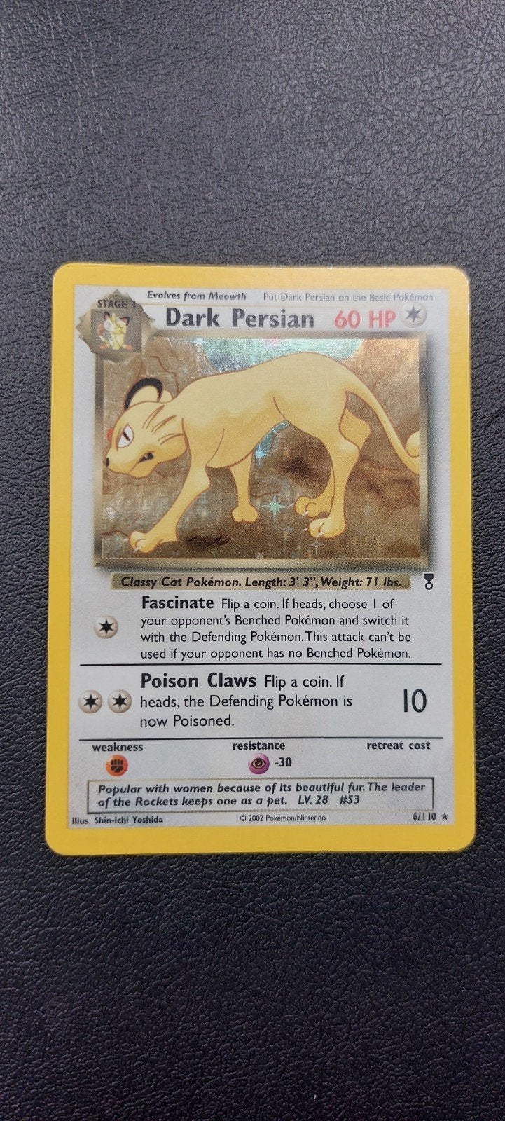 Dark Persian Holo!, Ophalen of Verzenden, Zo goed als nieuw, Losse kaart, Foil