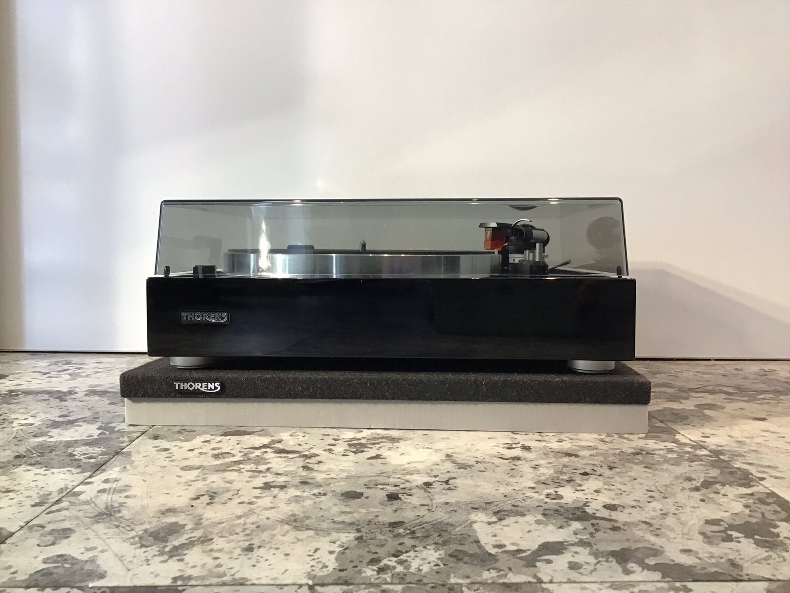 Thorens TD 1500 + 2M Black + TAB1600 + Audioquest TD1500, Audio, Tv en Foto, Ophalen, Zo goed als nieuw, Thorens