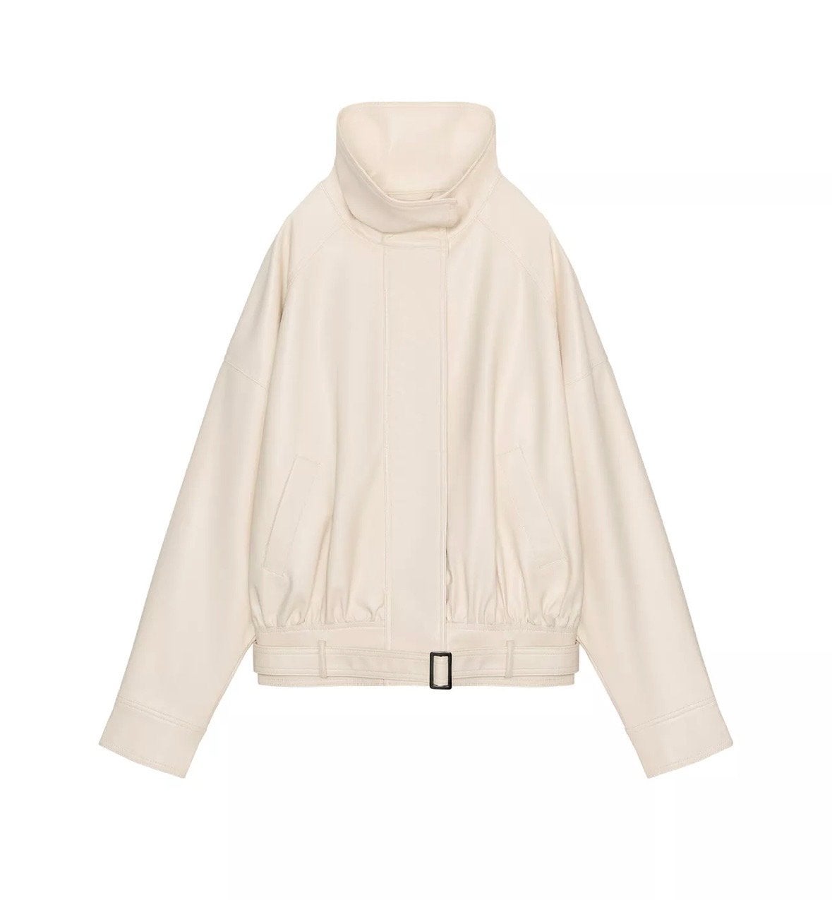 Zara  Nieuw  Bomberjack  - Maat S, Kleding | Dames, Ophalen of Verzenden, Nieuw, Maat 36 (S), Beige