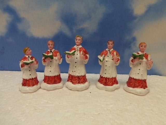 lemax The Choir kerstdorp poppetjes figurines kerk koor, Ophalen of Verzenden, Zo goed als nieuw