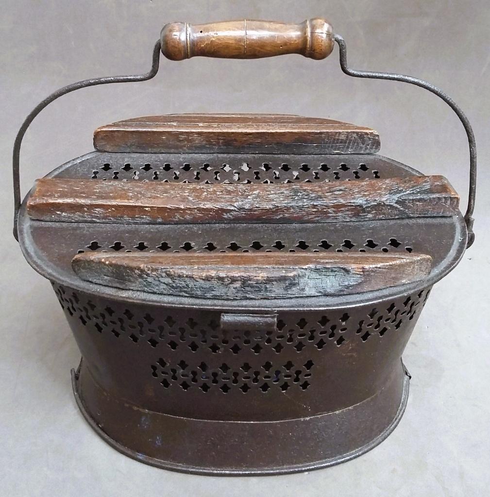 19 de eeuw Voeten Voet Warmer Stoof voor Rok Dame Koets, Antiek en Kunst, Ophalen of Verzenden