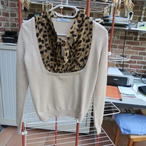 Fijn pulleke beige zijde cashmere Blumarine mt 36 (it40), Blumarine, Beige, Nieuw, Ophalen of Verzenden