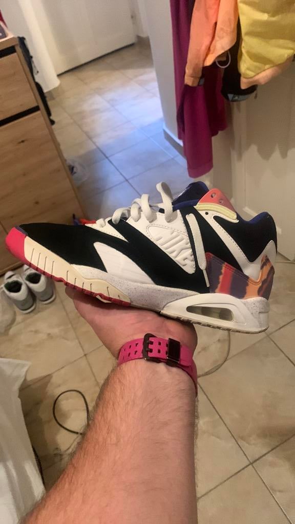 NIKE AIR TECH CHALLENGE IV OG-‘GRAPE”/Agassi*/Tennis/44.5, Kleding | Heren, Overige kleuren, Verzenden, Sportschoenen, Zo goed als nieuw