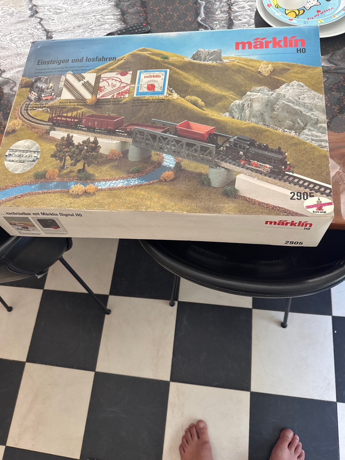Märklin H0 Treinset 2905 - Instapmodel met locomotief, Hobby en Vrije tijd, Wisselstroom, Ophalen of Verzenden, Märklin, Gebruikt