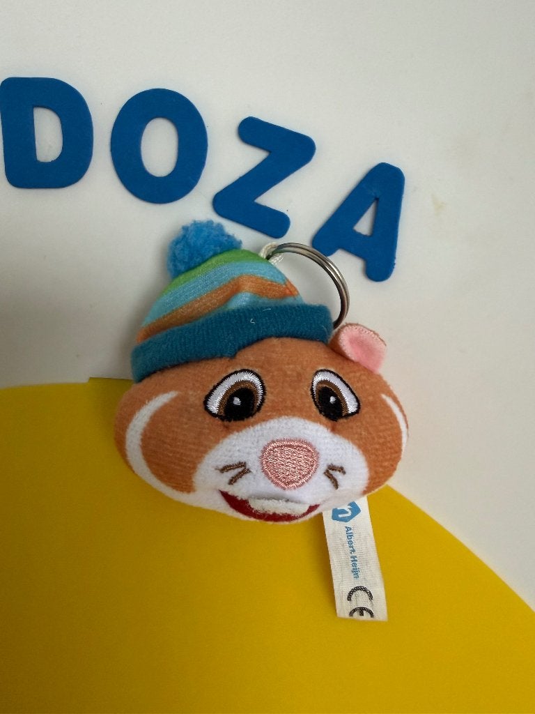 3824 AH Albert Heijn sleutelhanger hamster, Ophalen of Verzenden, Zo goed als nieuw, Overige typen