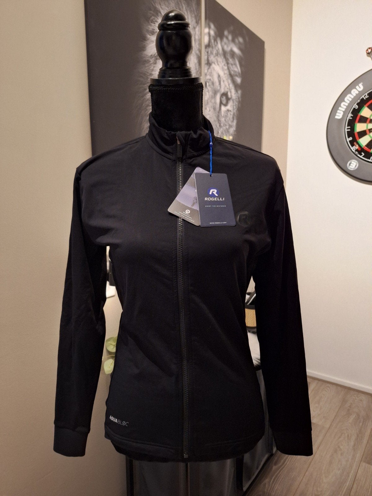 RACE Rogelli Fietsjack Zwart Maat XL, Rogelli, Info@rogelli.com, Rogelli Sportswear, Zwart