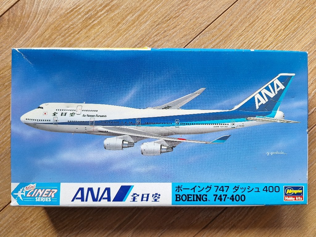 1:400 1/400 Hasegawa Boeing 747-400, Hasegawa, 1:200 of kleiner, Ophalen of Verzenden, Zo goed als nieuw