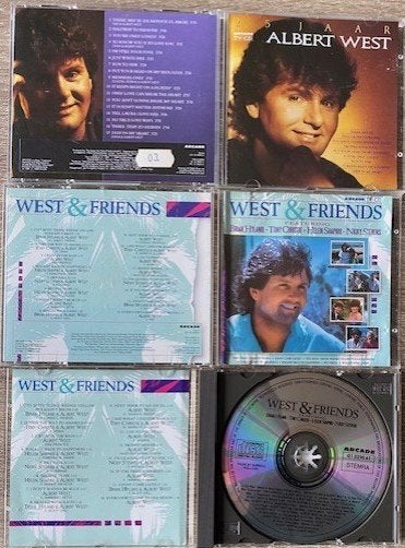 AlbertWest/RenéFroger/GerardJollng/K-Otic/Montezuma’sRevenge, Ophalen of Verzenden, Zo goed als nieuw, Pop, Album