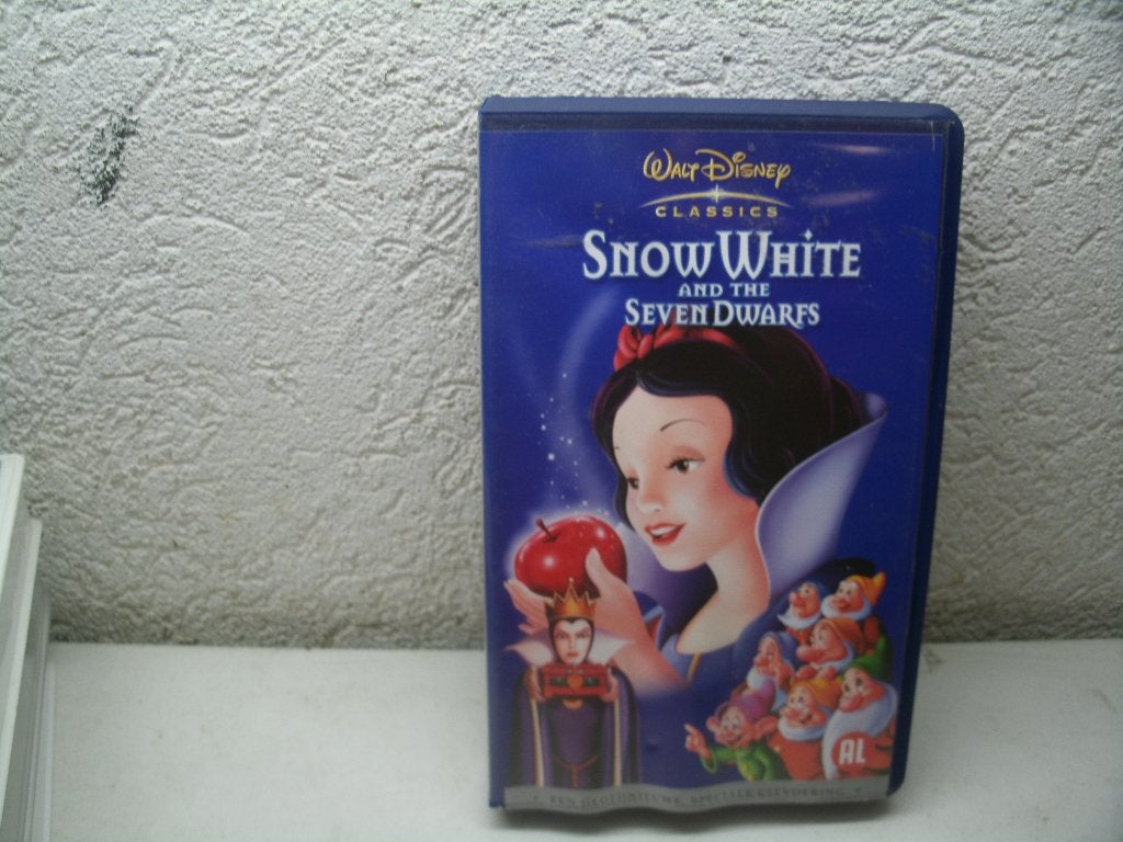 vhs 188a snow white and the seven rwarfs ned ondert, Cd's en Dvd's, VHS | Kinderen en Jeugd, Alle leeftijden, Ophalen of Verzenden