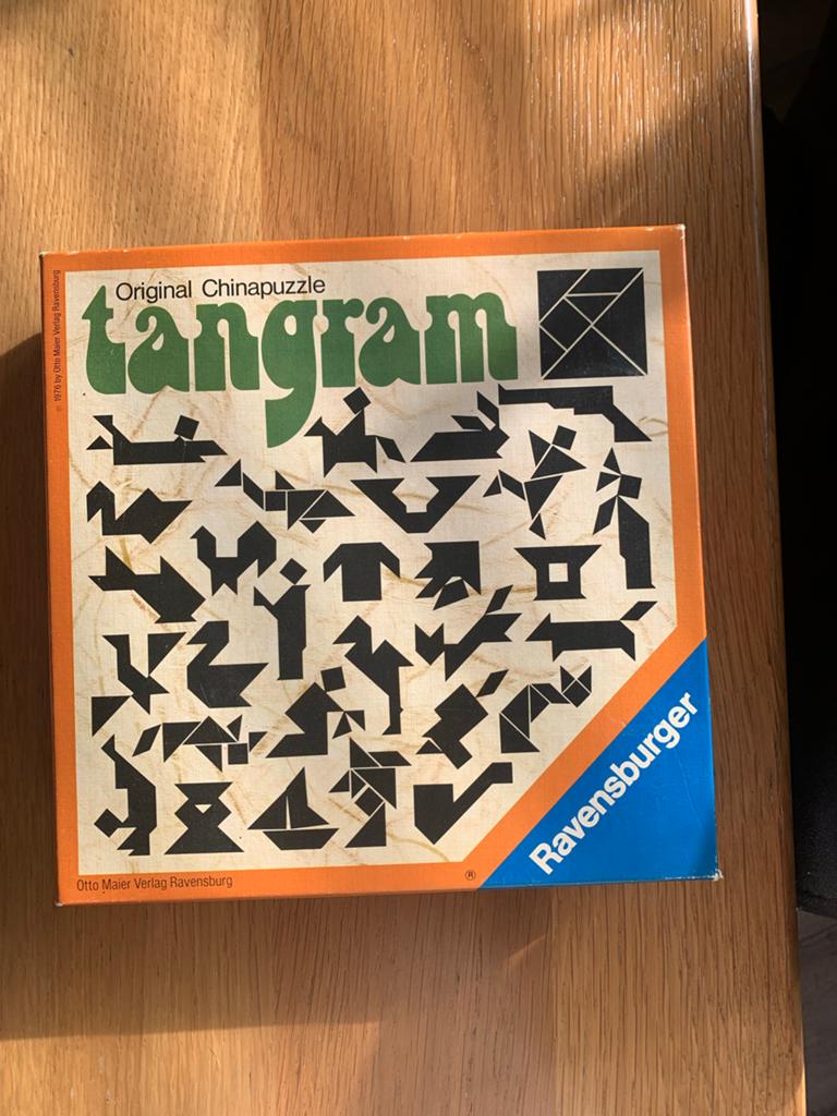 Vintage Ravensburger Tangram Chinapuzzle, Ophalen, Zo goed als nieuw
