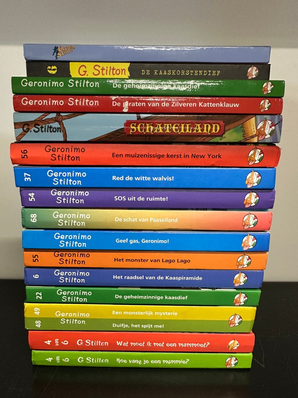 Geronimo Stilton boekjes uitzoeken 1 euro per stuk, Ophalen of Verzenden, Zo goed als nieuw