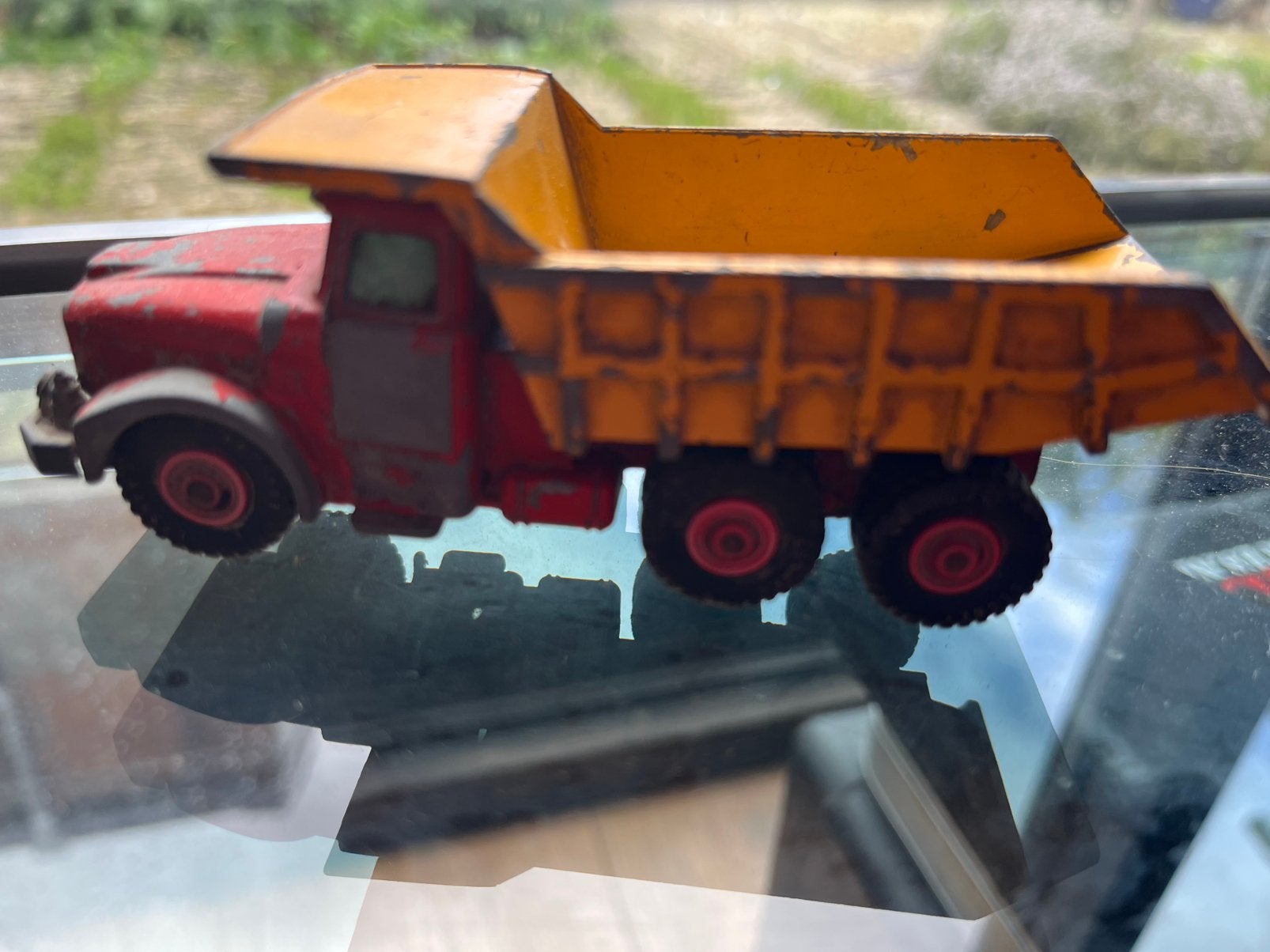 Vintage Matchbox kiepwagen, Ophalen of Verzenden, Auto