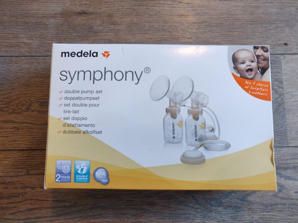 Medela symphony dubbele afkolfset, Ophalen of Verzenden, Zo goed als nieuw, Borstkolf