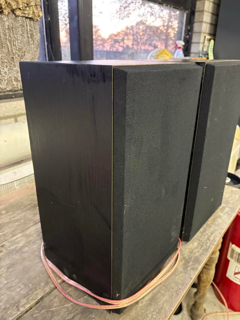 AG Etude 2 Boekenplank Speakers - 60 Watt RMS, Audio, Tv en Foto, Luidsprekers, Gebruikt, 60 tot 120 watt, Front, Rear of Stereo speakers