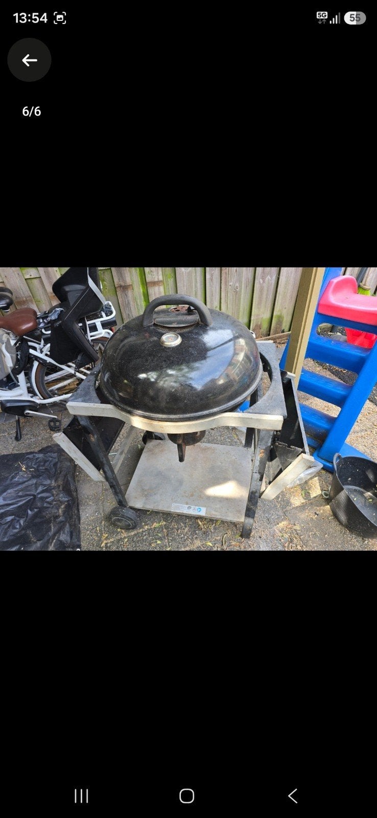 bbq nog goed te gebruiken, Tuin en Terras, Ophalen, Gebruikt