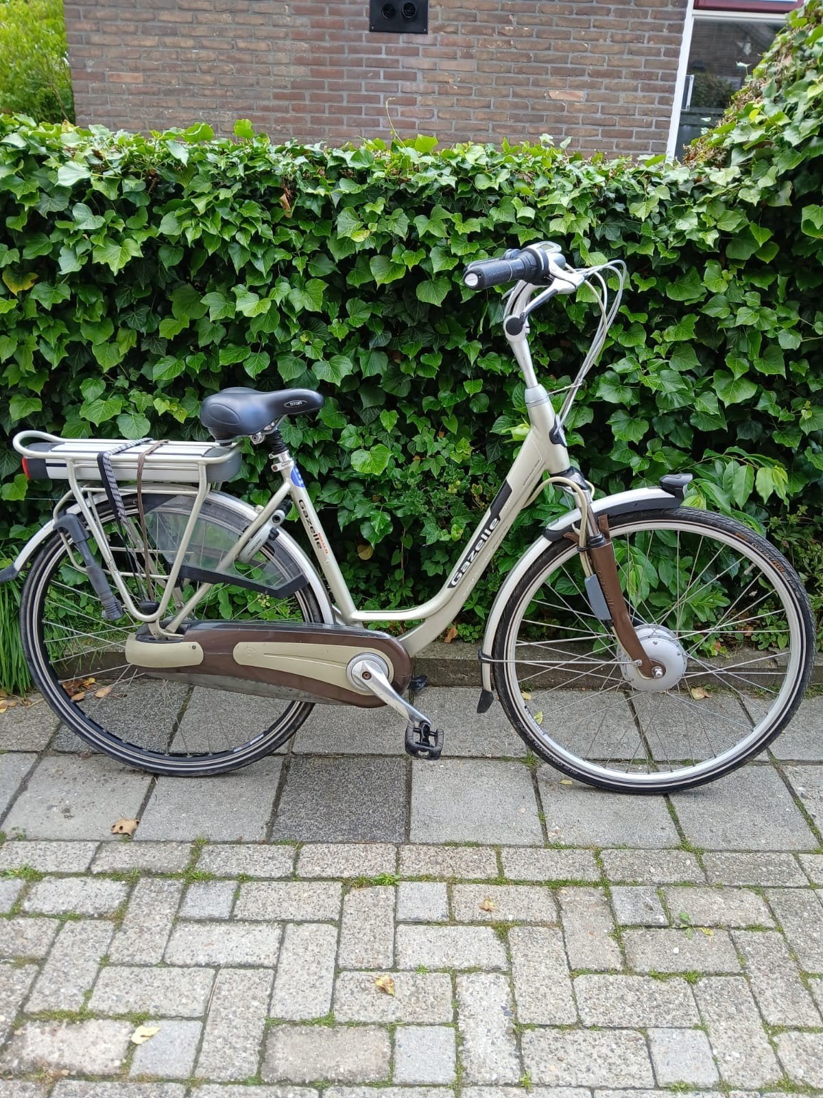 Gazelle C7 Orange [54cm] Ebike, Fietsen en Brommers, Fietsen | Dames | Damesfietsen, Gebruikt, Gazelle, Versnellingen, 50 tot 53 cm