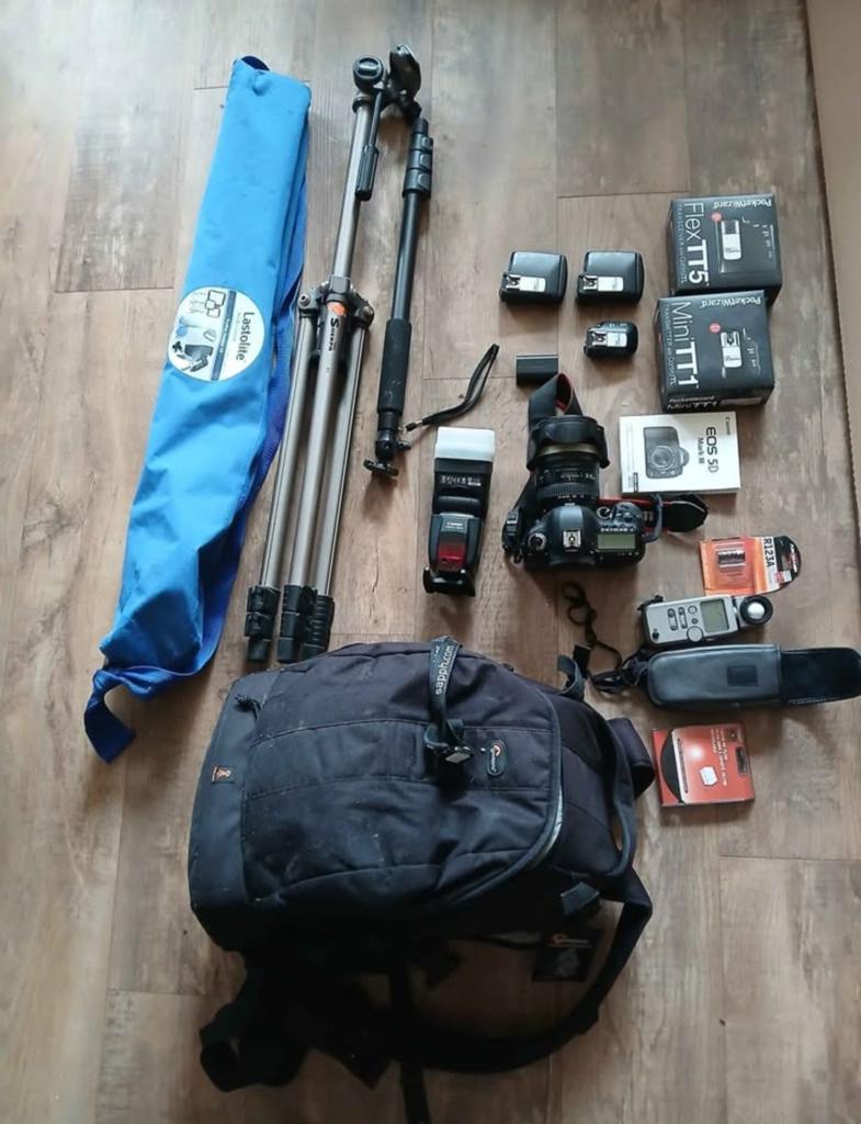 Complete Canon 5D Mark III fotografie set., Ophalen, Gebruikt, Spiegelreflex, Canon