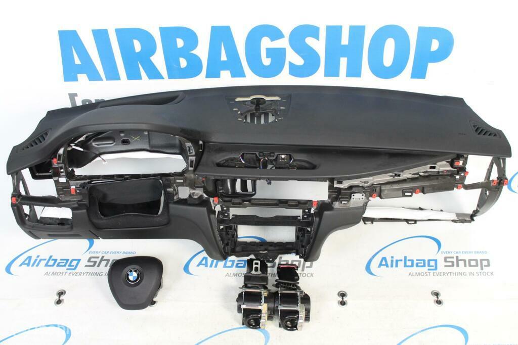 Airbag set - Dashboard zwart HUD BMW X6 F16 (2014-2019), Gebruikt, Ophalen of Verzenden