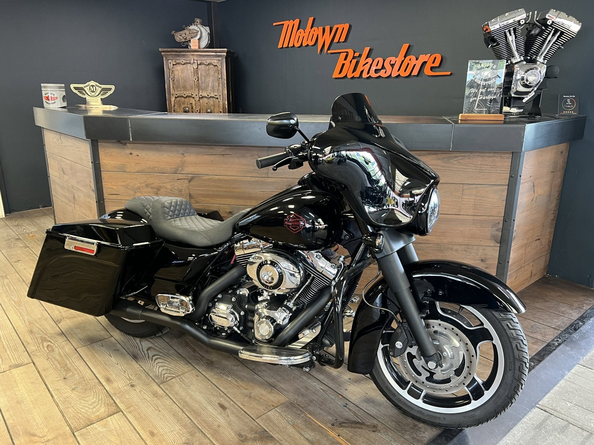 Harley Davidson FLHX Streetglide Rinehart Exhaust Stretched, Bedrijf, Meer dan 35 kW, Overig, 1584 cc