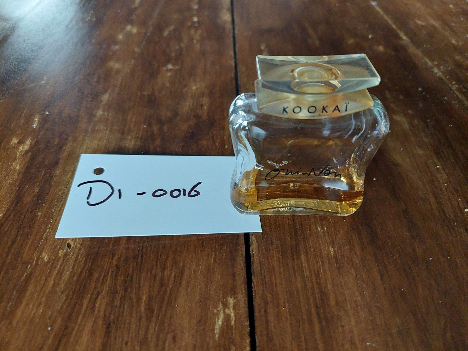Zeldzame vintage Kookaï Oui-Non Eau de Toilette 30 ml, Verzamelen, Ophalen of Verzenden, Parfumfles