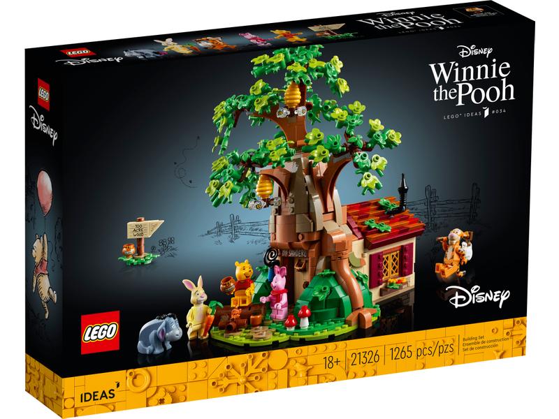Lego Winnie de Poeh (21326) Nieuw, Lego, Nieuw, Ophalen of Verzenden, Ideas
