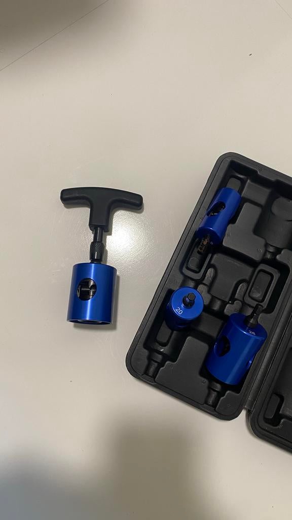 Ontbraam-, kalibreer- en inkortset PEX/meerlagenbuis 16-32mm, Ophalen, Nieuw