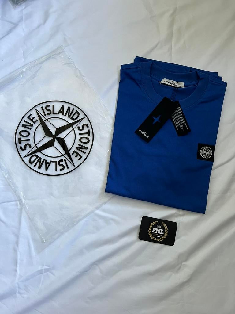 Stone Island shirt, Kleding | Heren, T-shirts, Ophalen of Verzenden, Zo goed als nieuw, Maat 48/50 (M), Blauw