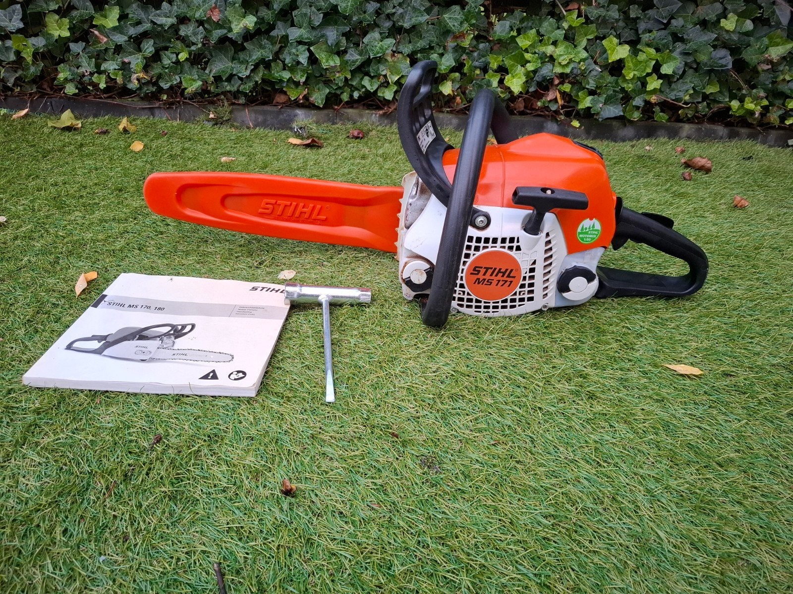✅️ Stihl ms 171 c kettingzaag, Ophalen of Verzenden, Zo goed als nieuw, Stihl