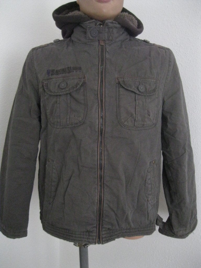 maat 170, 1 Here+There jas met afritsbare capuchon, 65 cm., Gebruikt, Ophalen of Verzenden, HERE & THERE, Jongen