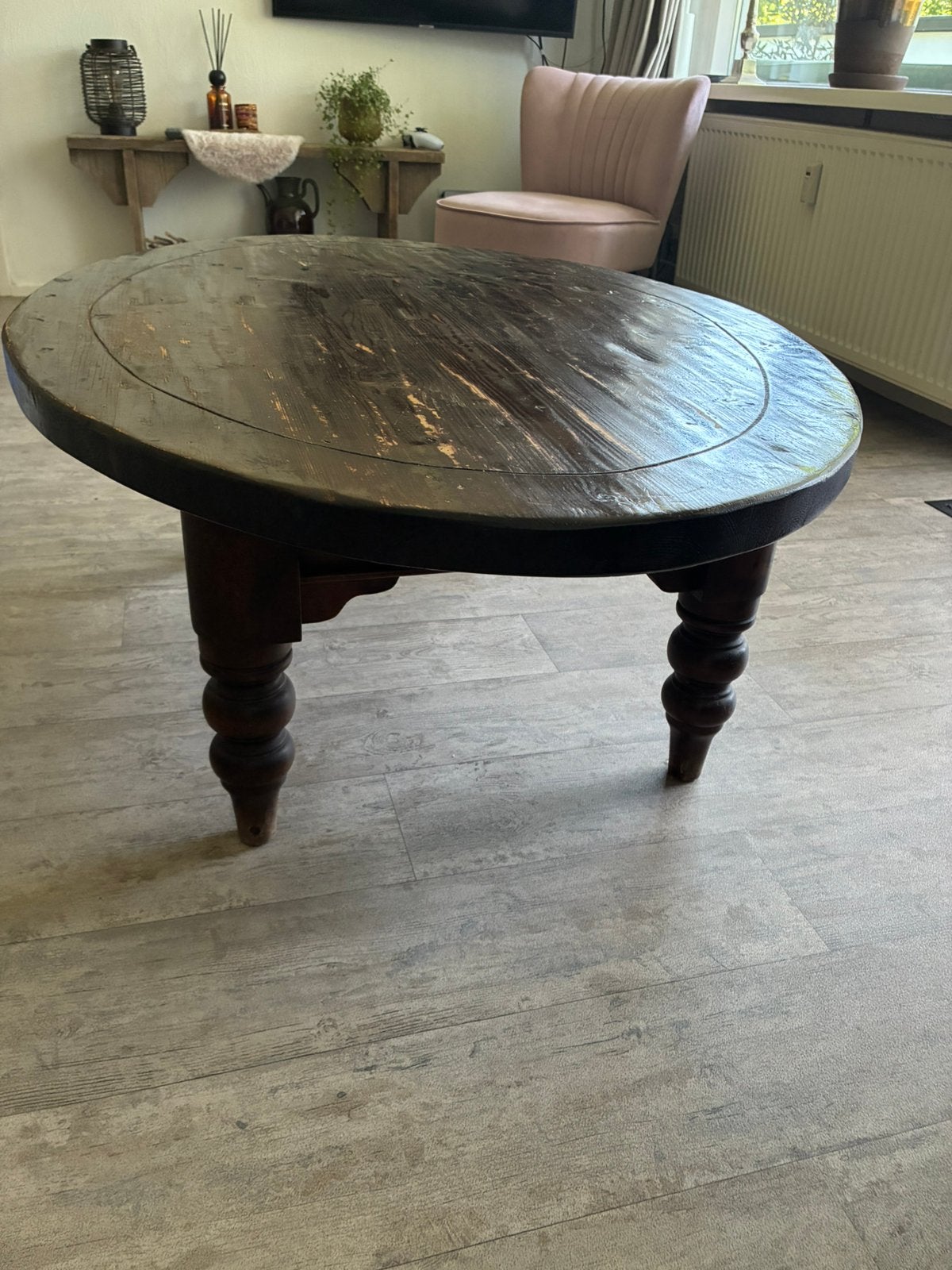 Salontafel, Ophalen