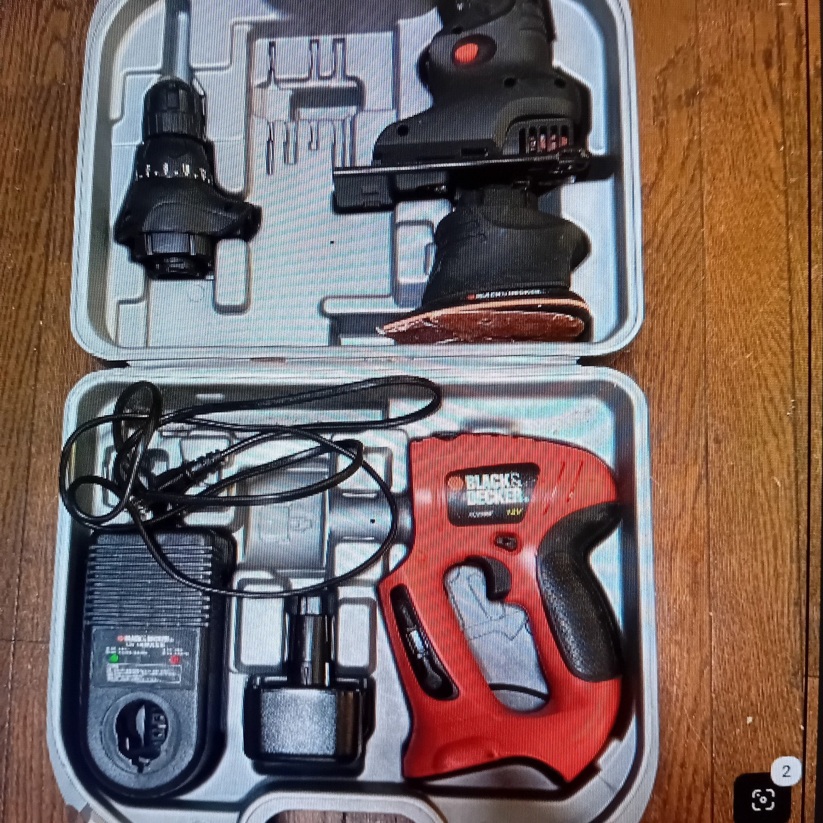 Black & Decker Boormachine, Schuurmachine en Zaagmachine Set, Ophalen, Gebruikt, Minder dan 400 watt, Overige typen
