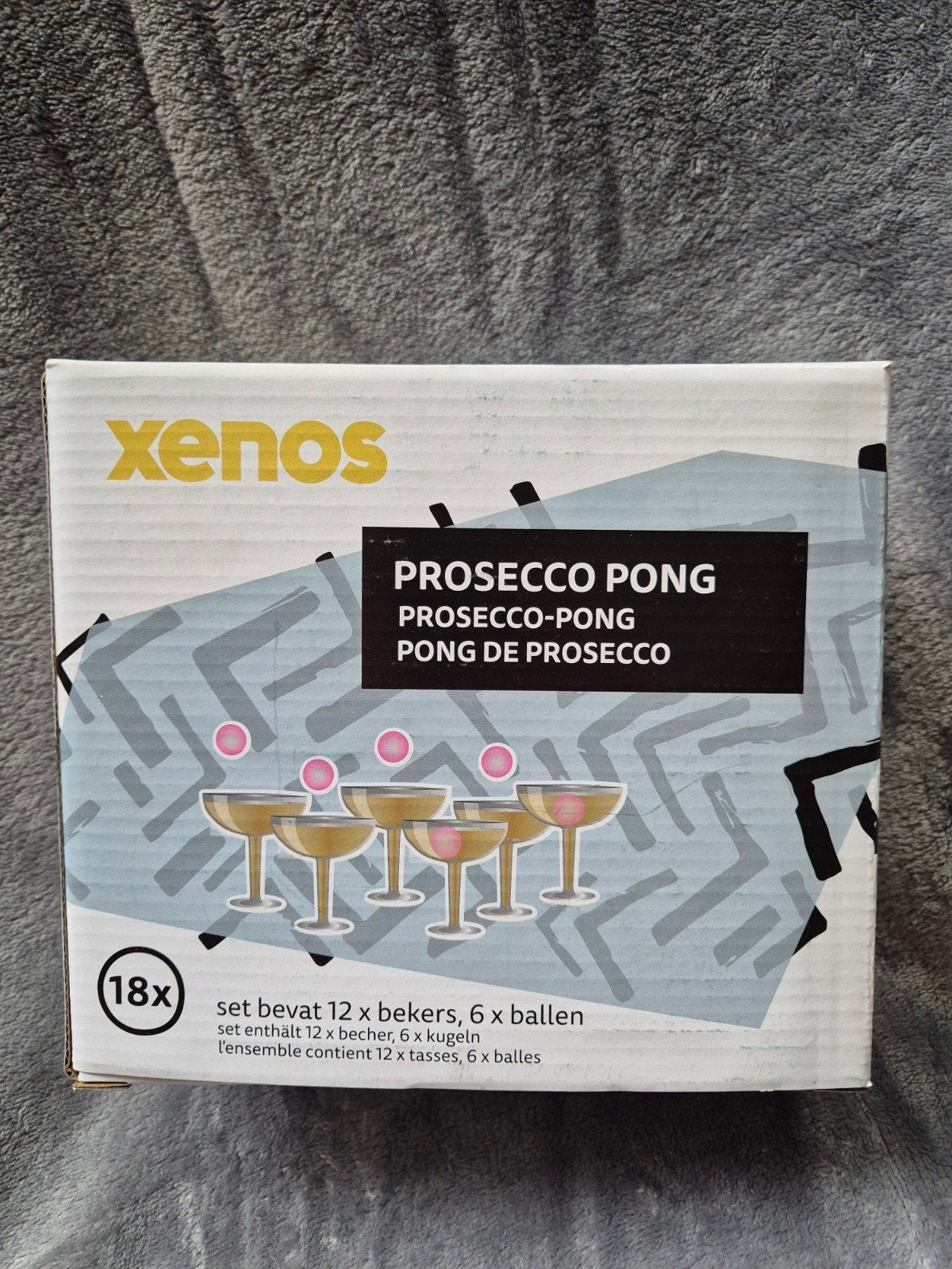 Nieuw Xenos Prosecco Pong Spel, Ophalen, Nieuw