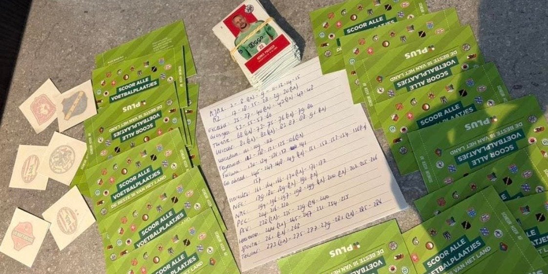 Voetbalplaatjes: 6 tattoos en 20 dichte pakjes (zie lijst), Ophalen of Verzenden, Nieuw, Overige binnenlandse clubs, Poster, Plaatje of Sticker