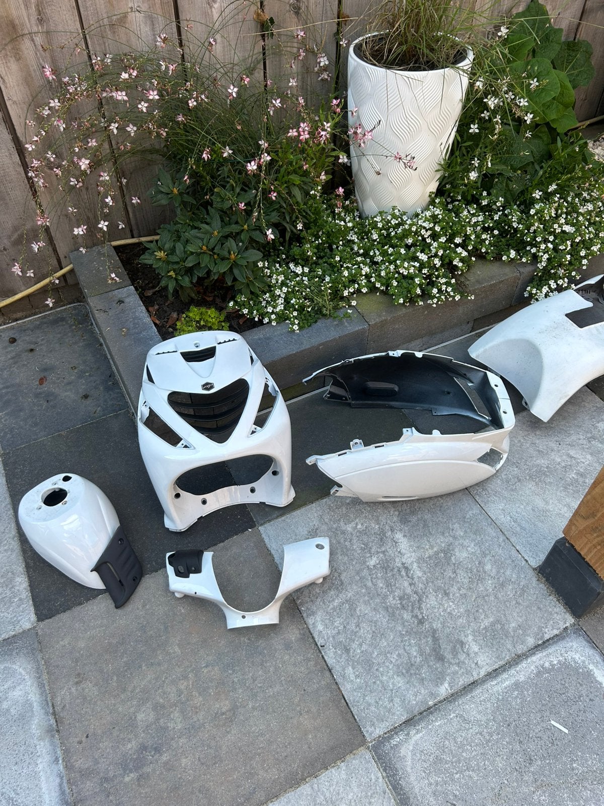 Zip h2o kappenset, Ophalen, Zo goed als nieuw, Kap, Piaggio