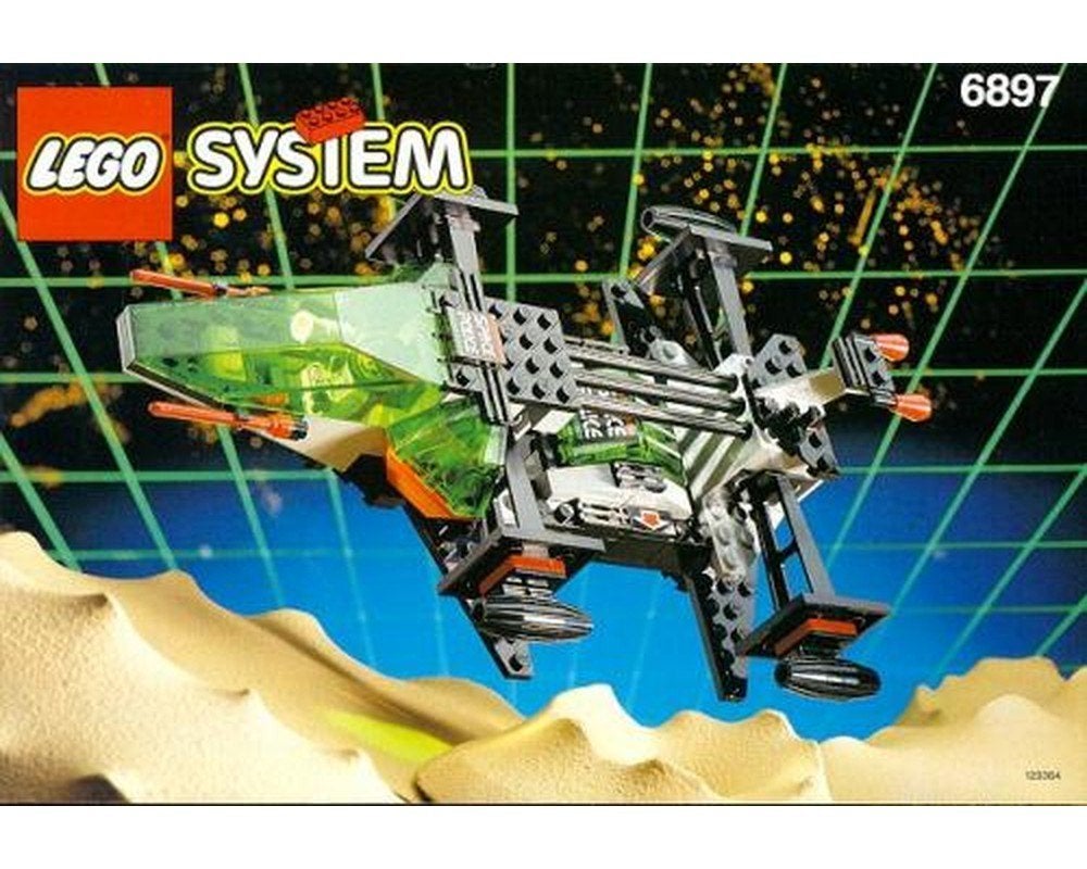 Lego Space Police II Set 6897 - Rebel Hunter, Gebruikt, Lego, Ophalen of Verzenden, Space