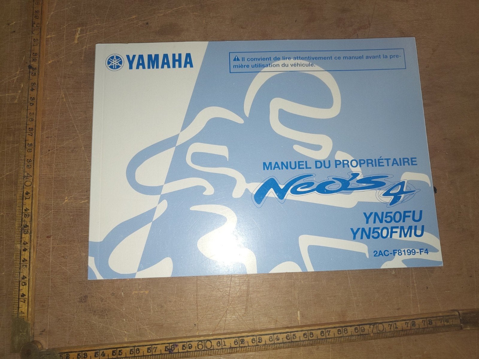 Handleiding Yamaha Neo's 4, Ophalen of Verzenden, Zo goed als nieuw