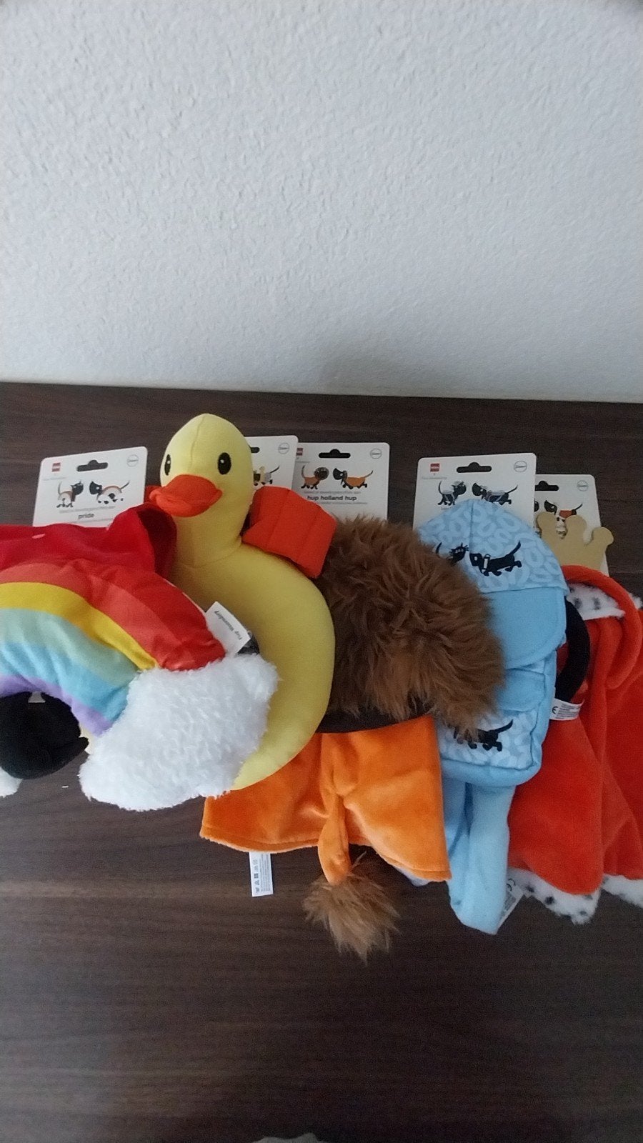 5x verkleedsetjes / pakkies voor je Takkie knuffel, Verzenden, Nieuw, Overige typen, Hema