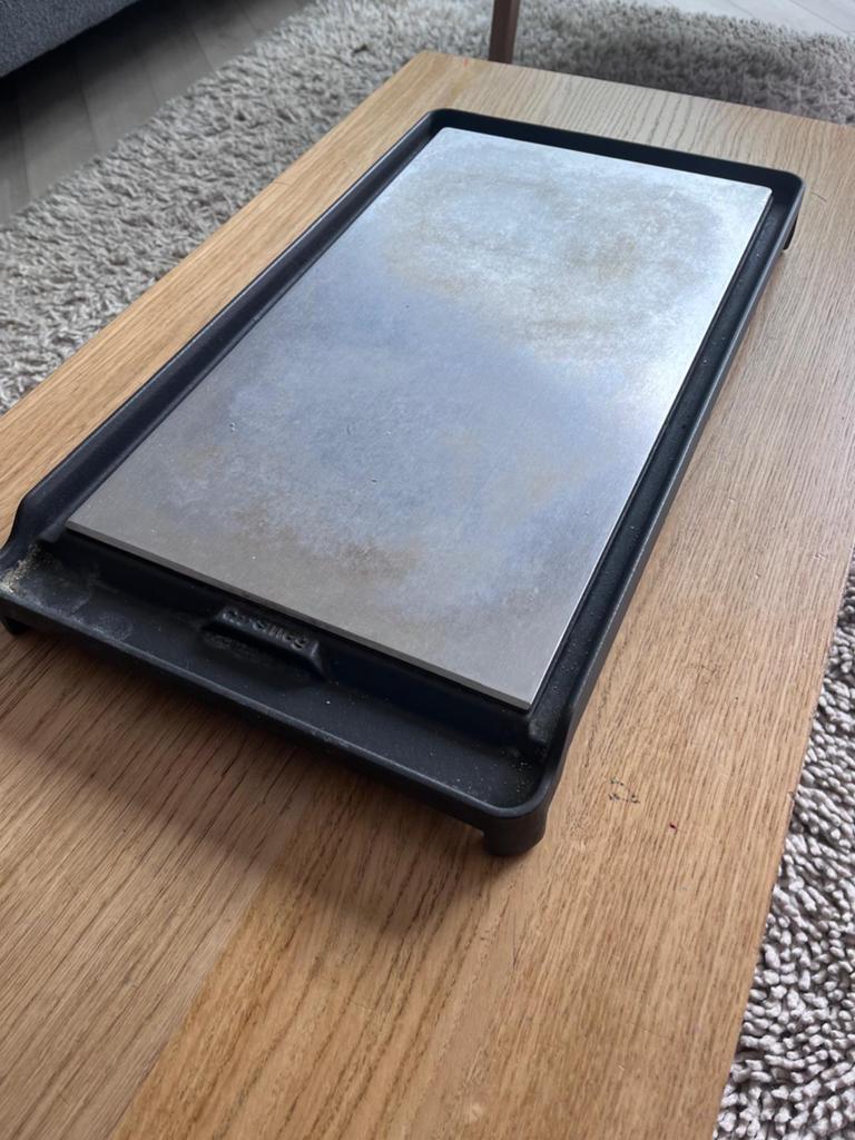 Smeg Teppanyaki plaat / bakplaat, Ophalen, Gebruikt