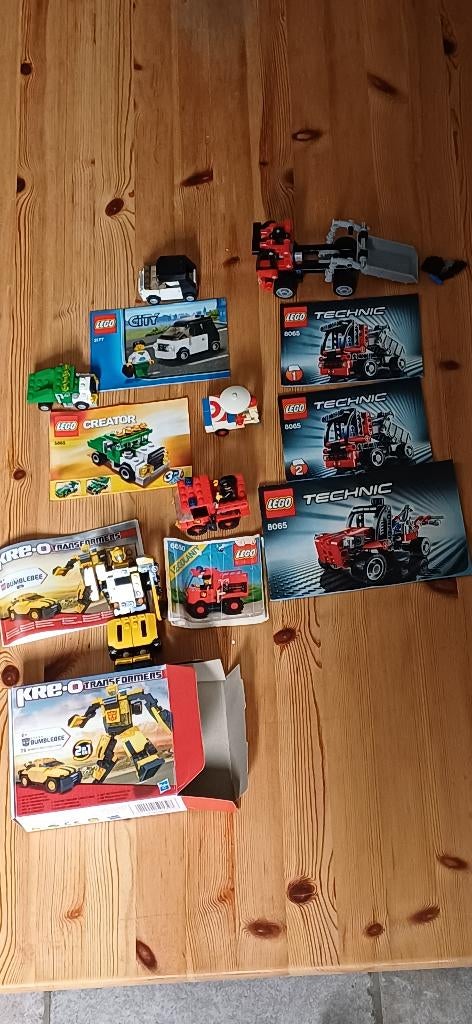 lego verzameling en Kre-o- Transformers, Kinderen en Baby's, Speelgoed | Duplo en Lego, Ophalen of Verzenden, Gebruikt