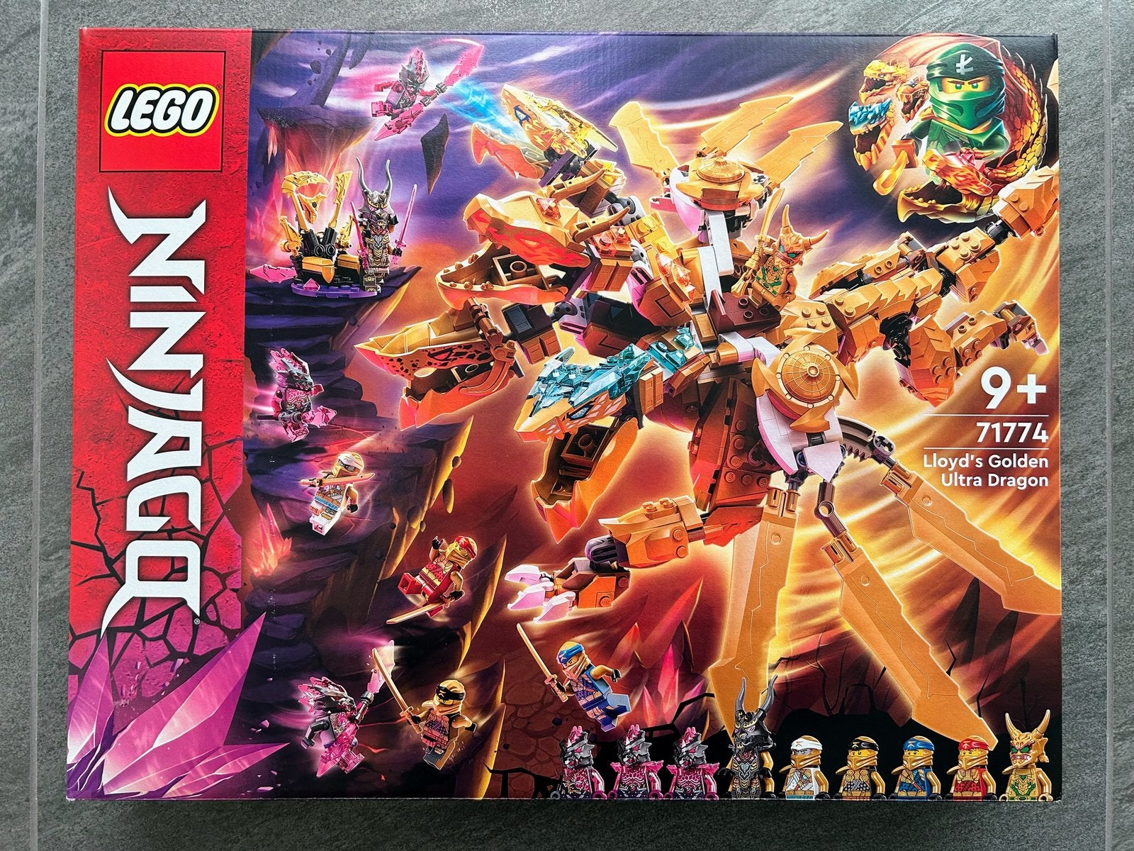 Lego Ninjago 71774 Lloyd’s Golden Ultra Dragon *SEALED*, Nieuw, Ophalen of Verzenden, Compleet, Lego