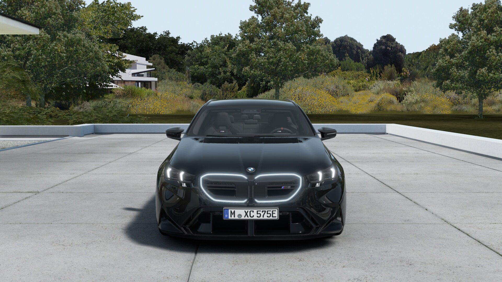 BMW M5 Touring Automaat / M Drive Professional / Panoramadak, 4395 cc, Zwart, Leder, Stoelverwarming