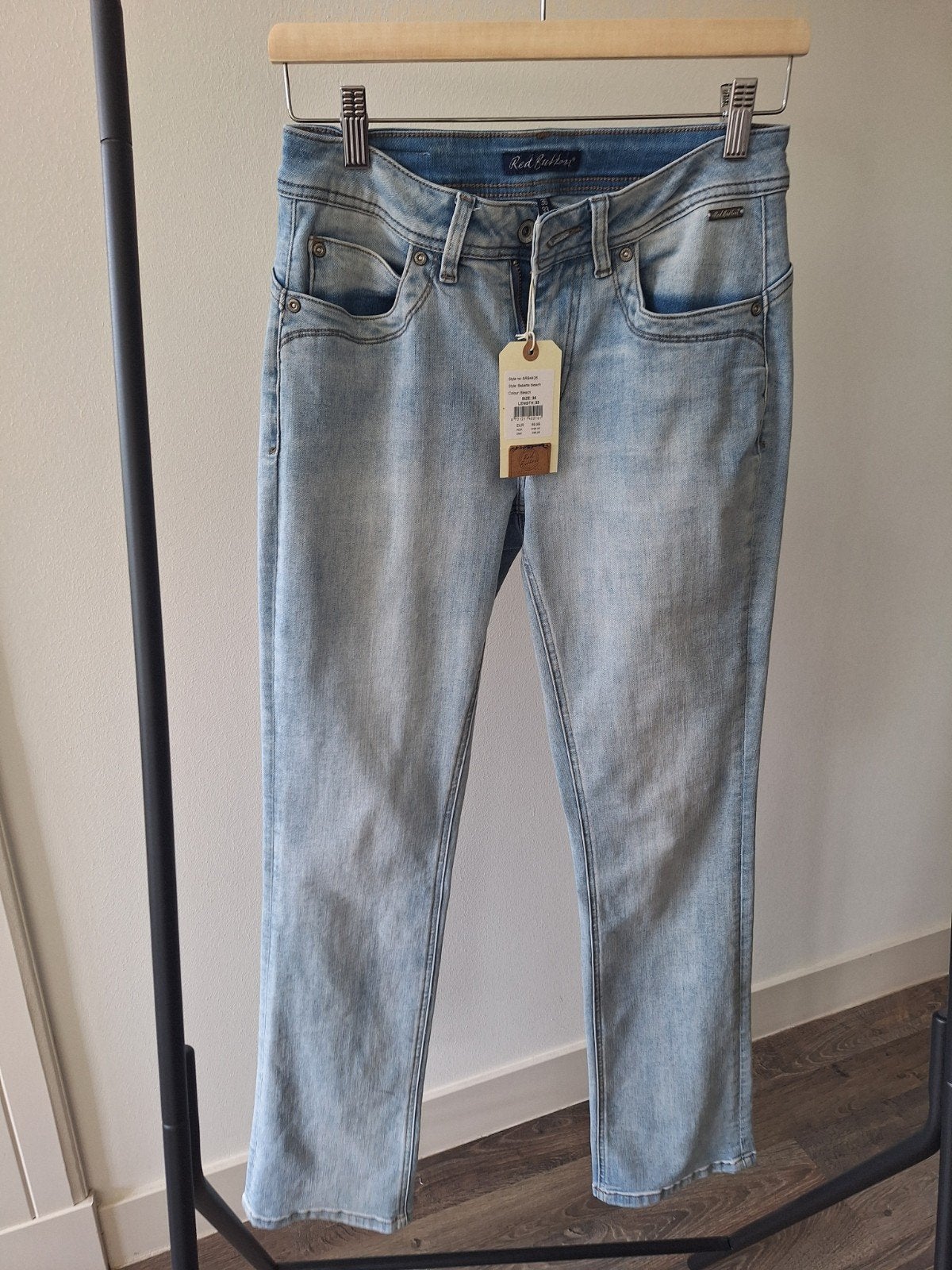 Red button jeans 36/33 nieuw, Kleding | Dames, Spijkerbroeken en Jeans, Ophalen of Verzenden, Zo goed als nieuw, Blauw, W33 - W36 (confectie 42/44)