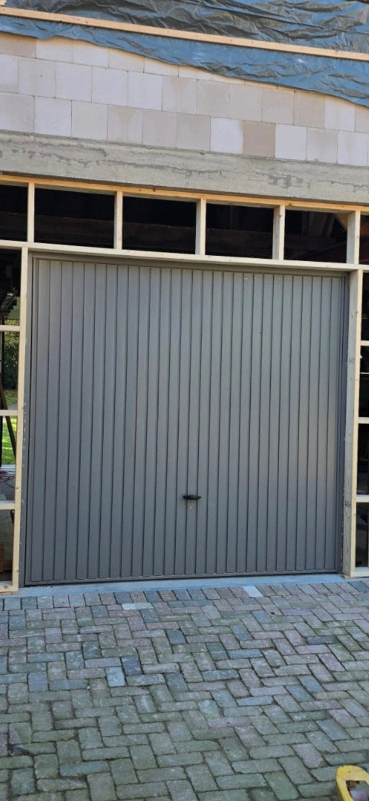 Novomatic Garagedeur 2500x2375 mm, Ophalen, 120 cm of meer, Garagedeur, 215 cm of meer