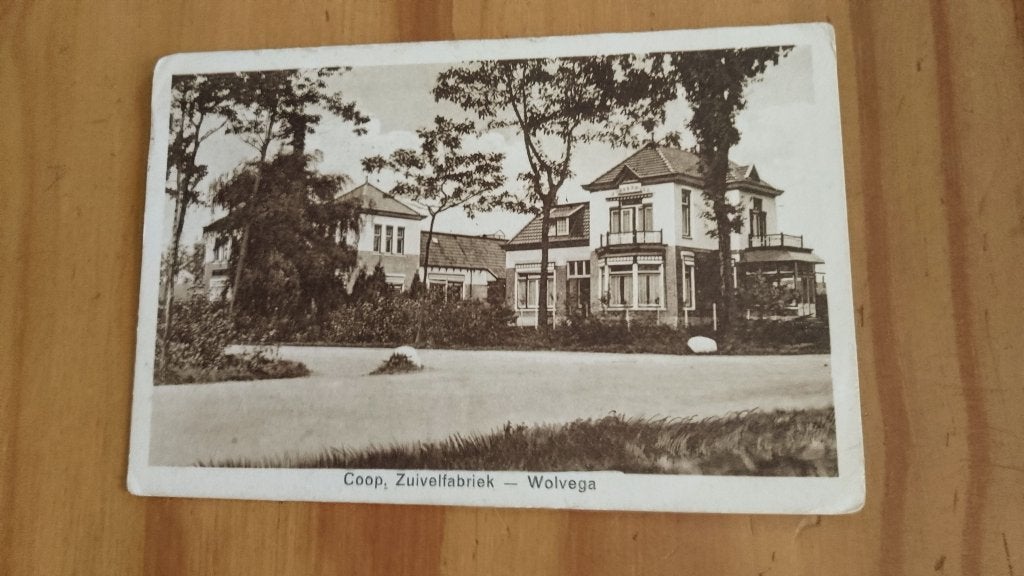 Ansichtkaart Coop. Zuivelfabriek Wolvega, Verzamelen, Ophalen of Verzenden, Voor 1920, Gelopen, Friesland